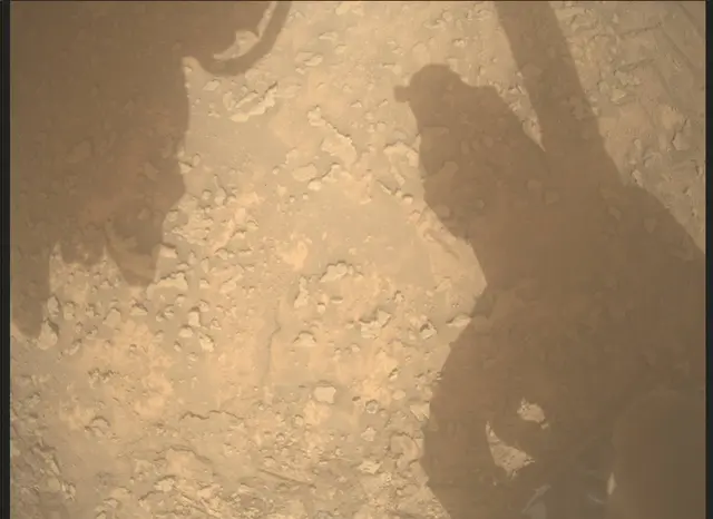 Sol 3687: Mars Descent Imager (MARDI)