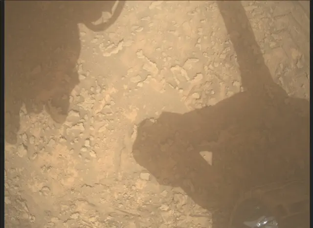 Sol 3687: Mars Descent Imager (MARDI)