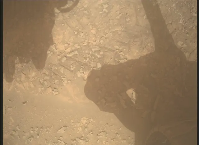 Sol 3687: Mars Descent Imager (MARDI)