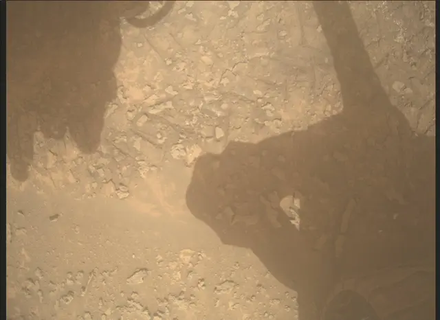 Sol 3687: Mars Descent Imager (MARDI)