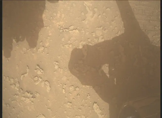 Sol 3687: Mars Descent Imager (MARDI)