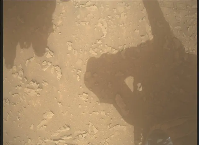 Sol 3687: Mars Descent Imager (MARDI)