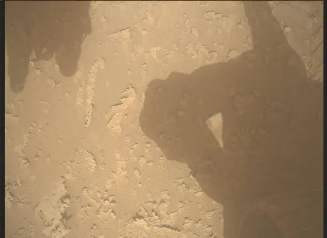 Sol 3687: Mars Descent Imager (MARDI)