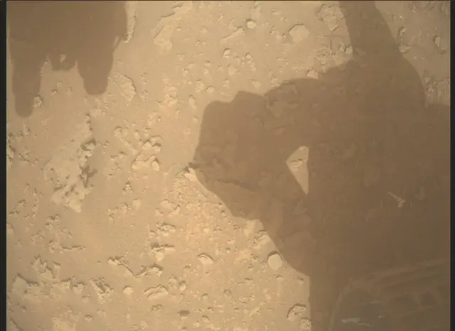 Sol 3687: Mars Descent Imager (MARDI)