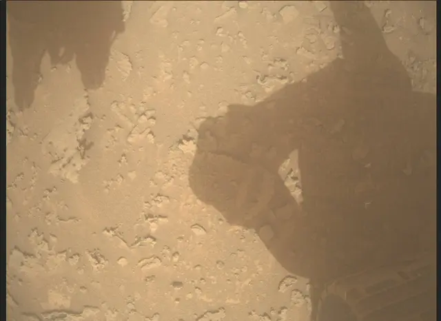 Sol 3687: Mars Descent Imager (MARDI)