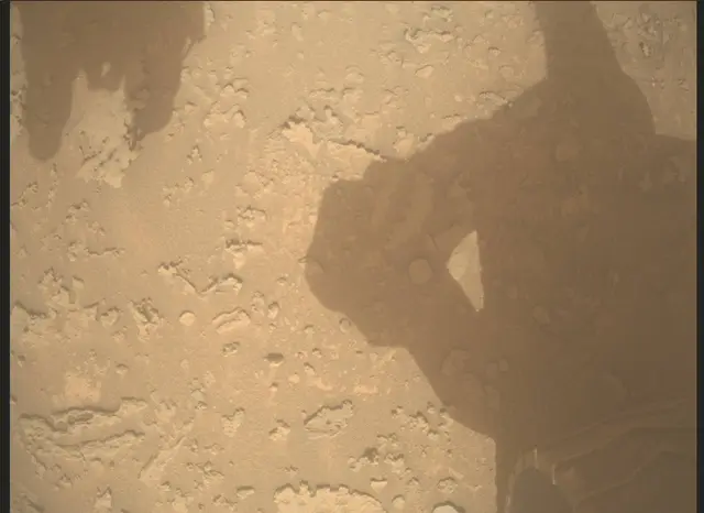 Sol 3687: Mars Descent Imager (MARDI)