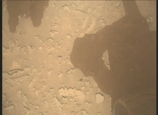 Sol 3687: Mars Descent Imager (MARDI)