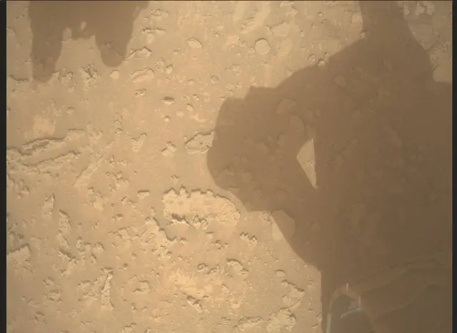 Sol 3687: Mars Descent Imager (MARDI)