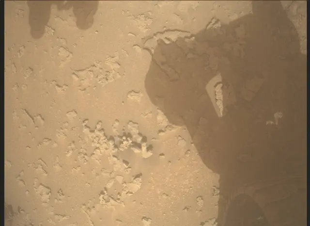 Sol 3687: Mars Descent Imager (MARDI)