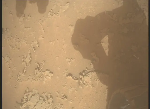 Sol 3687: Mars Descent Imager (MARDI)