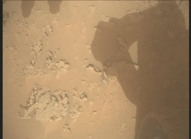 Sol 3687: Mars Descent Imager (MARDI)